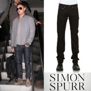 NWT Simon Spurr Pipe Straight Raw Selvedge Denim